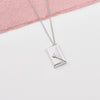 Custom Envelope Locket Necklace from Capsul Jewelry